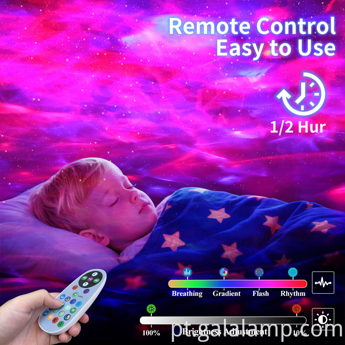 Home Theater Music & Light Projection Lamp